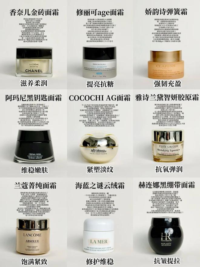 九游娱乐网站：想要入手大牌抗老面霜看这篇这9款大牌面霜满足不同的抗老需求(图1)