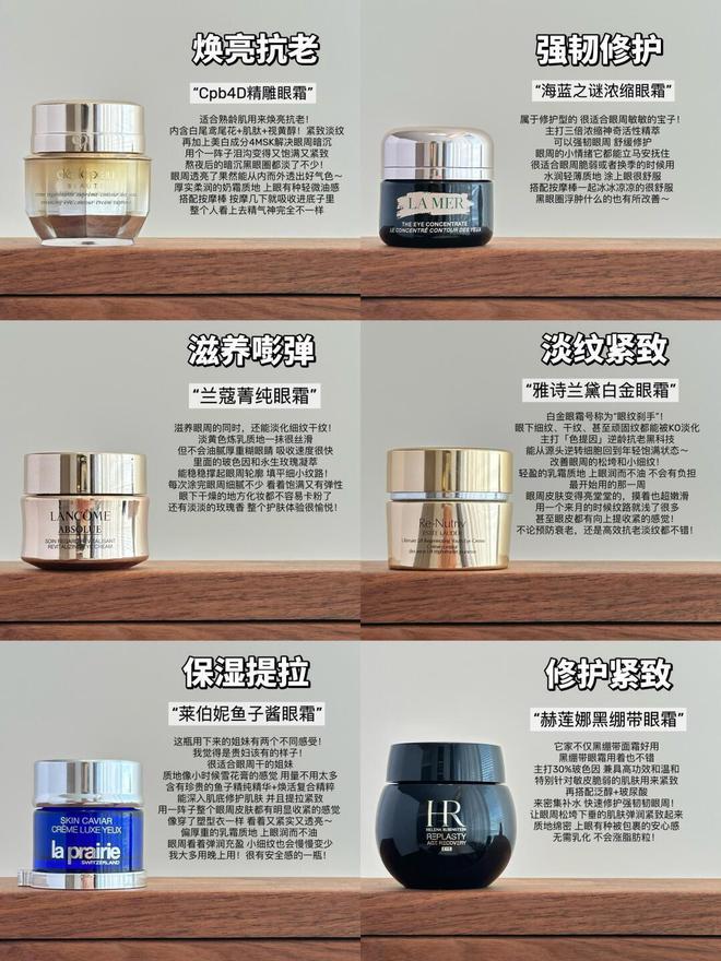 九游娱乐：想要减龄先做好眼部护理分享6款贵妇级抗老眼霜想要松垮都难(图1)