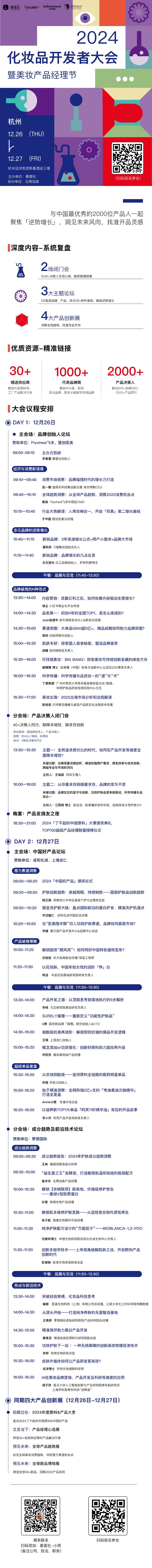九游娱乐：2024化妆品开发者大会暨产品经理节完整议程！(图4)