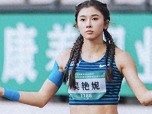 九游娱乐：侥幸夺冠、下滑吴艳妮夺冠后又遭嘲运动短裤戳穿小圈恶俗(图1)
